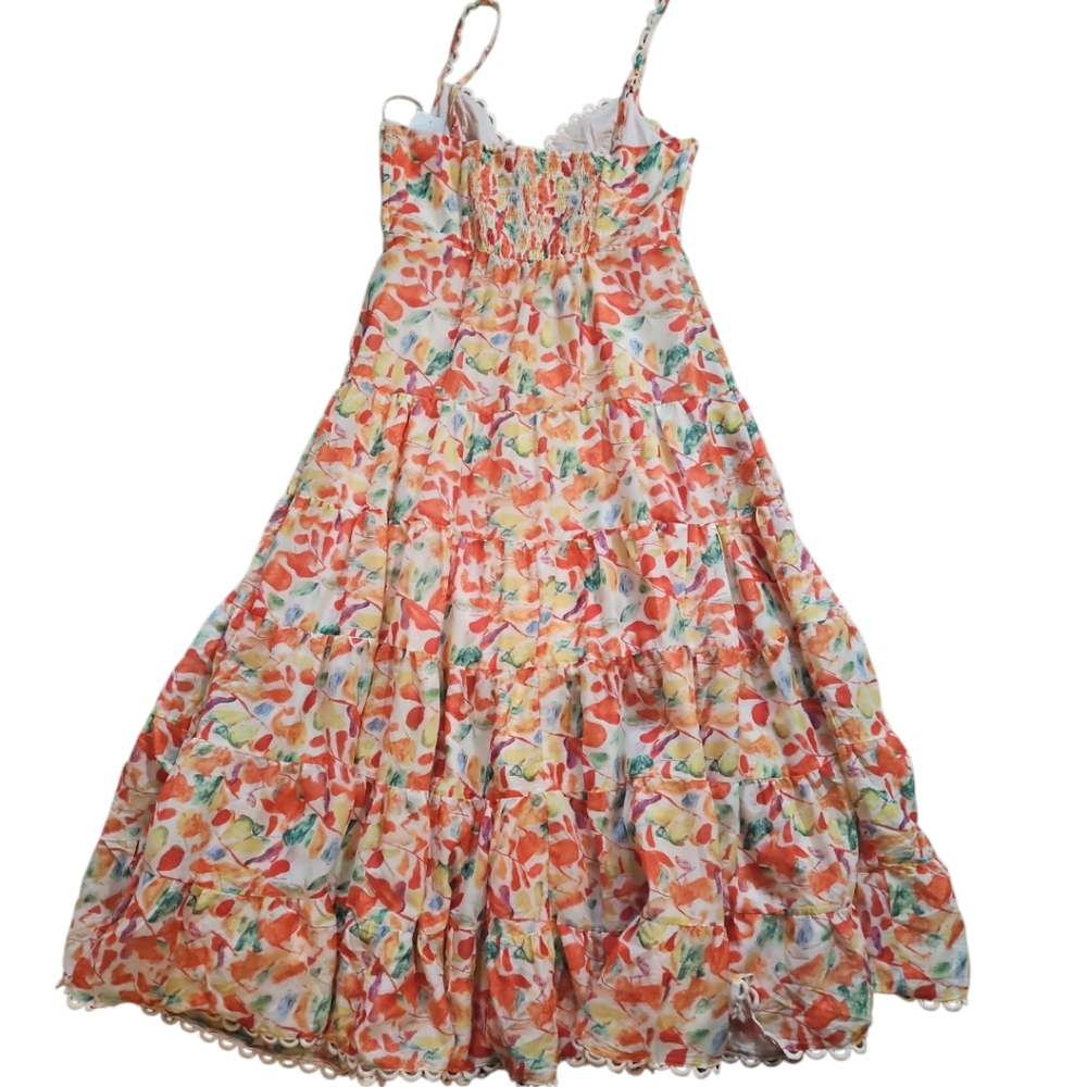 ASTR the Label Tazia Button Front Sweetheart Maxi Dress M - Picture 11 of 13
